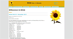 Desktop Screenshot of biosk.ch