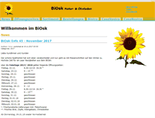 Tablet Screenshot of biosk.ch